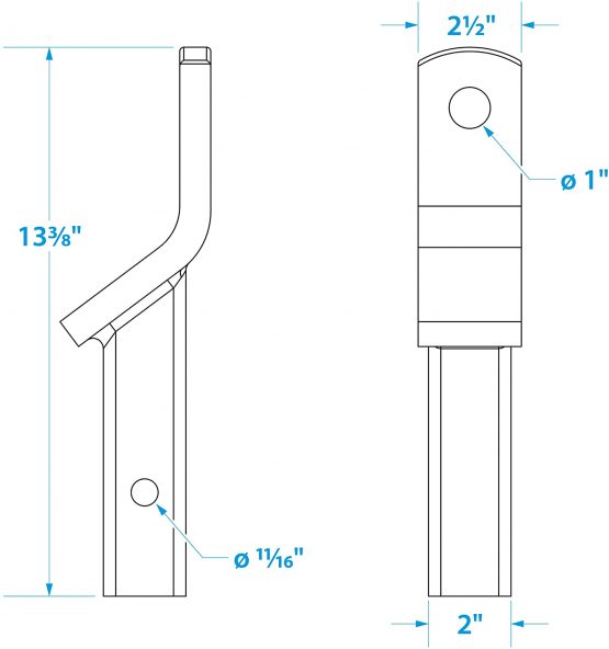 Seachoice 50 – 52361 Trailer Hitch Ball Mount - Image 4