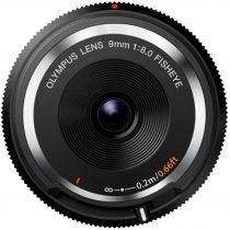 Olympus 9 mm 1:8.0 Fish Eye Body Cap Lens - Black