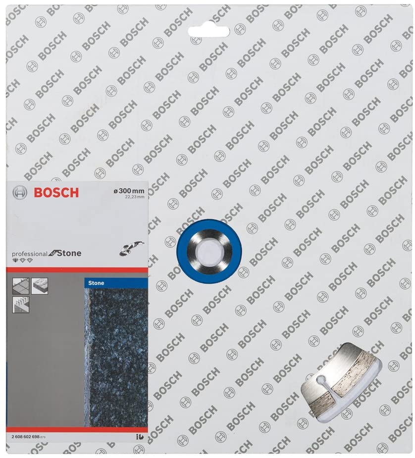 Bosch 2608602698 Diamond Cutting Disc Standard for Stone, Silver/Grey, 300mm diameter - Image 2
