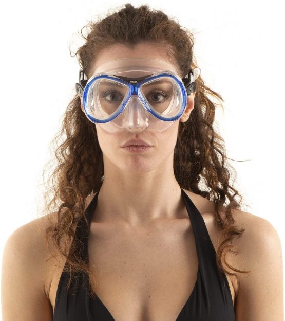 Seac Capri MD bi-lenses mask smaller size ideal for diving, snorkeling and swimming - Image 2