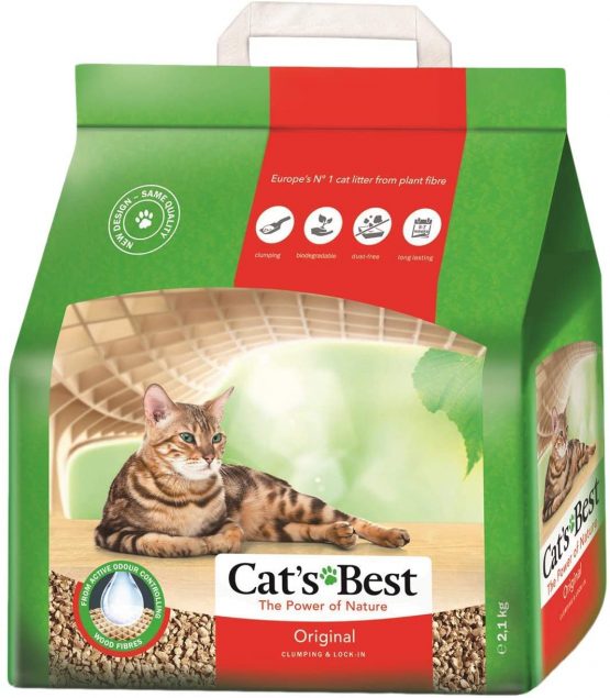 Okoplus Cats Best Original Clumping Cat Litter, 5 Litre (2.1 kg)