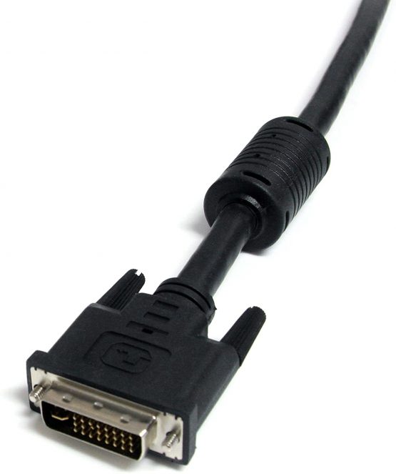 StarTech Dual Link DVI-I Cable - 20 ft - Digital and Analog - Male to Male Cable - Computer Monitor Cable - DVI Cord - DVI to DVI Cable (DVIIDMM20) - Image 2