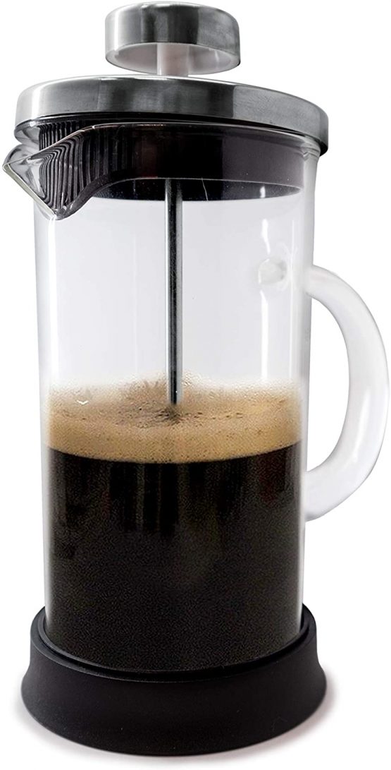 Nerthus French Press Coffee Maker 350 ml, Glass, 12 oz