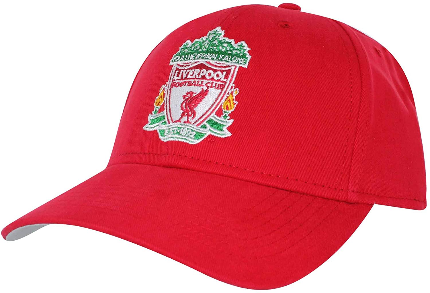 Official Premier League Liverpool Football Football Crest Baseball Cap (100% Cotton & Adjustable), Red - Image 2