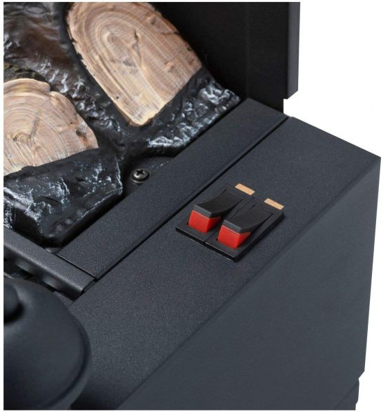Dimplex YEO20 Yeominster Electric Fire Heater, 1200 W, 10 V, Black - Image 4