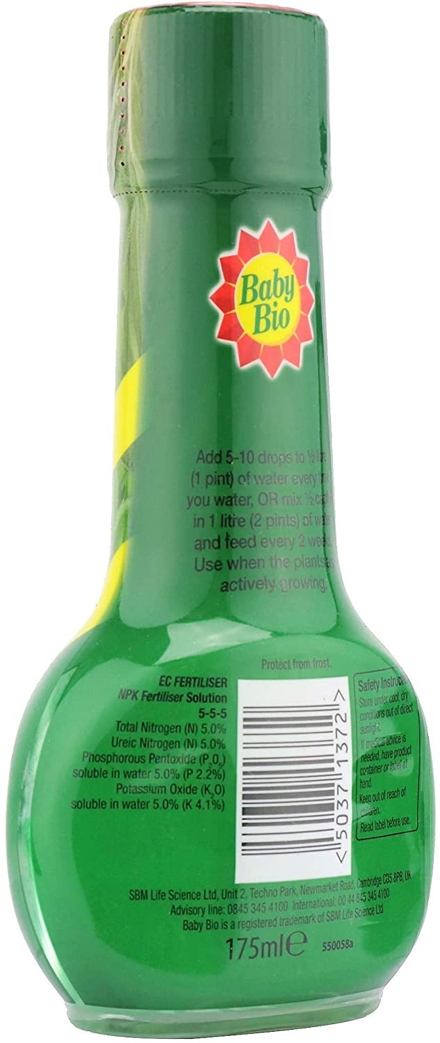 Baby Bio Herb Food, 175ml, Herb Plant Fertiliser for Strong Flavours and Aromas, Easy To Use Herb Plant Food - Image 3