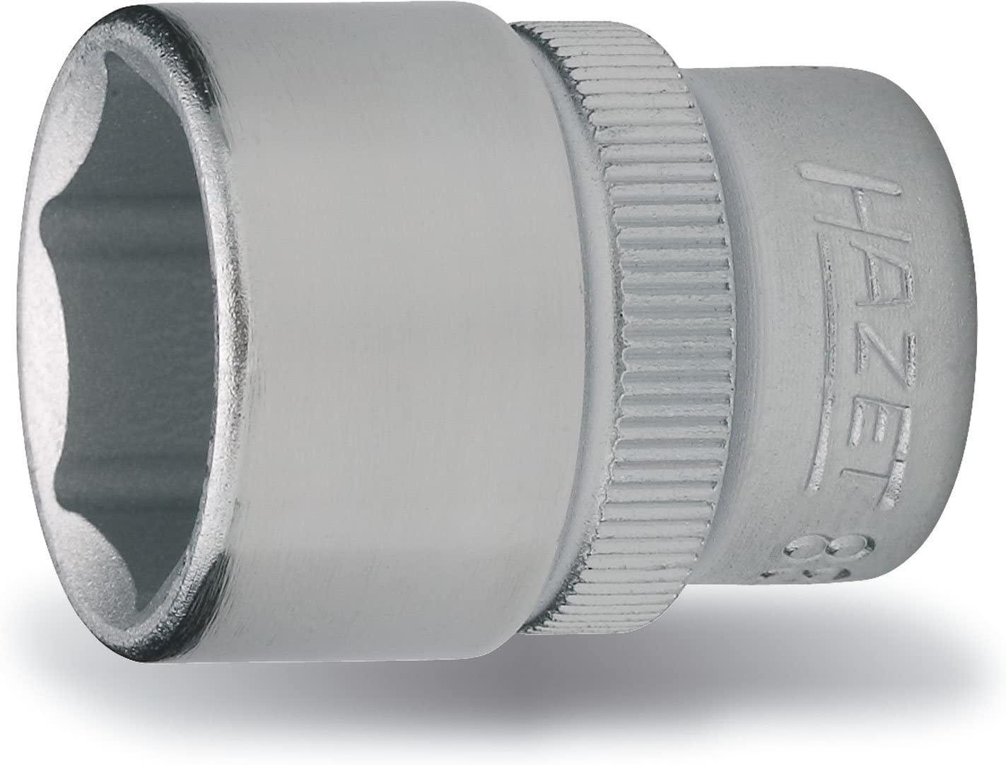 HAZET 880-9 24 mm 6-Point Traction Profile Socket - Chrome-Plated/Polished