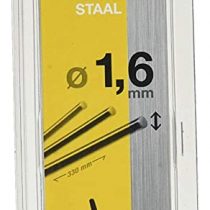 GYS 087224 1.6 - 330mm 0.33Kg Steel TIG Filler Welding Electrodes (60 Pieces)