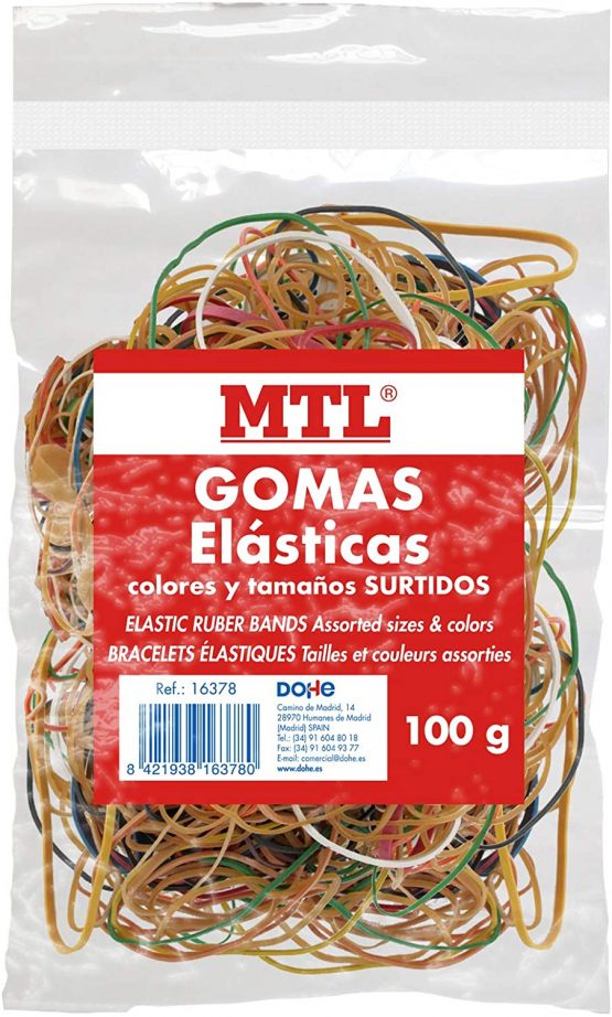 Dohe - Elastic Rubber Bag 100 grs. Assorted