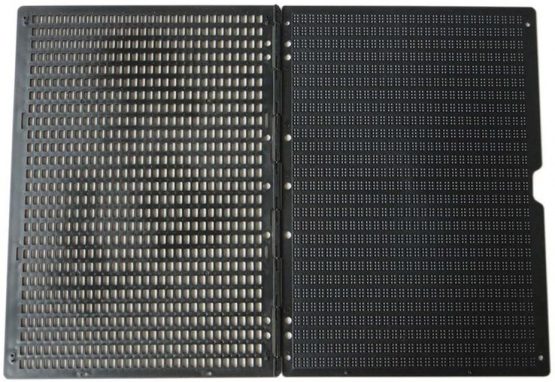 New 27 Lines 30 Cells Braille Writing Slate with 2 Pcs Stylus (Full Page) - Image 2