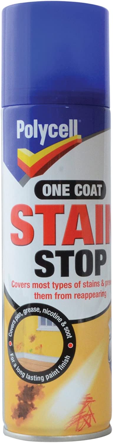 Polycell Stain Stop, 250 ml, White, 250 ml (Pack of 1)