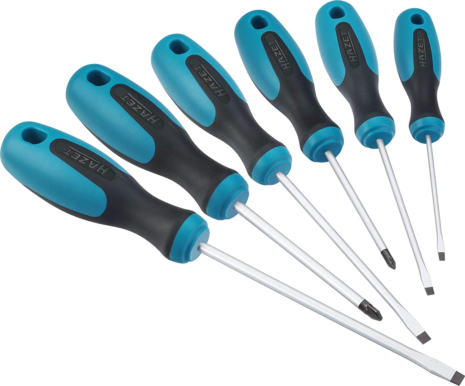 HAZET Screwdriver Set 810/6PZ, Burnished, Size