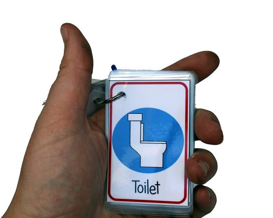 kids2learn Picture Word Communication Aid Flash Cards for adults dementia Alzheimer's autism adult - Image 3