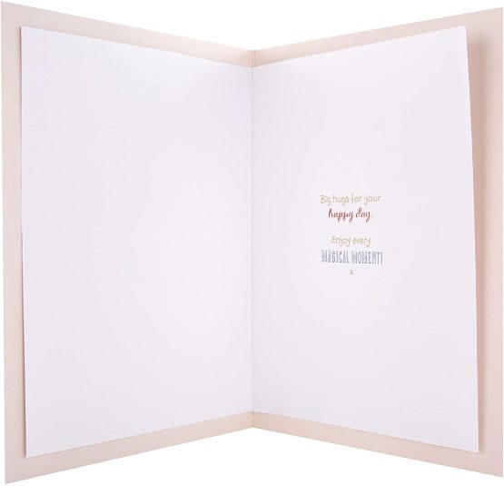 Forever Friends Wedding Congratulations Card from Hallmark - Large Letter Size - Image 4