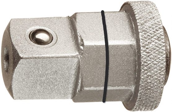 Gedore 7RA-10 Adaptor 3/8 Outer for Ring Spanner 13mm, Silver