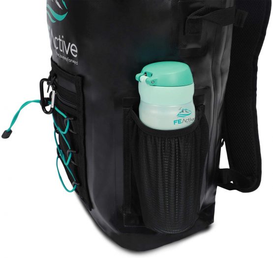 FE Active Dry Bag Waterproof Backpack - 20L Eco Friendly Hiking Backpack. Ideal for Camping Accessories & Fishing Gear. Great Travel Bag, Beach Bag for Kayak & Boating | Designed in California, USA - Image 4