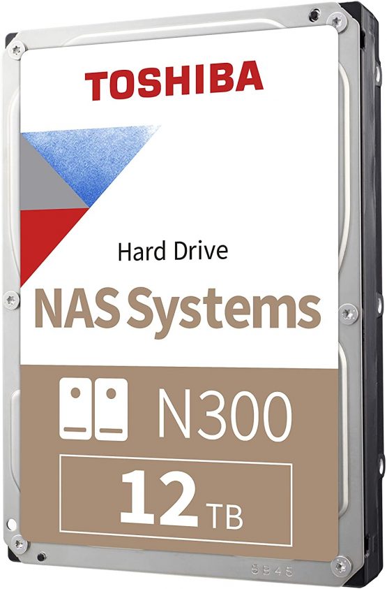 Toshiba 12TB N300 NAS 3.5’’ SATA Internal Hard Drive. 24/7 Operation, Supports 1-8 bay systems, 256MB Cache, 180TB/Year workload, 3yr Warranty (HDWG21CUZSVA). - Image 2