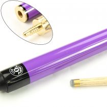 Jonny 8 Ball 57 Inch PURPLE JET 2pc Ash Pool Snooker Cue - 10mm Tip