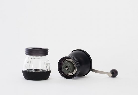 Hario MSCS-2DTB Skerton Hand Coffee Grinder, Glass - Image 4