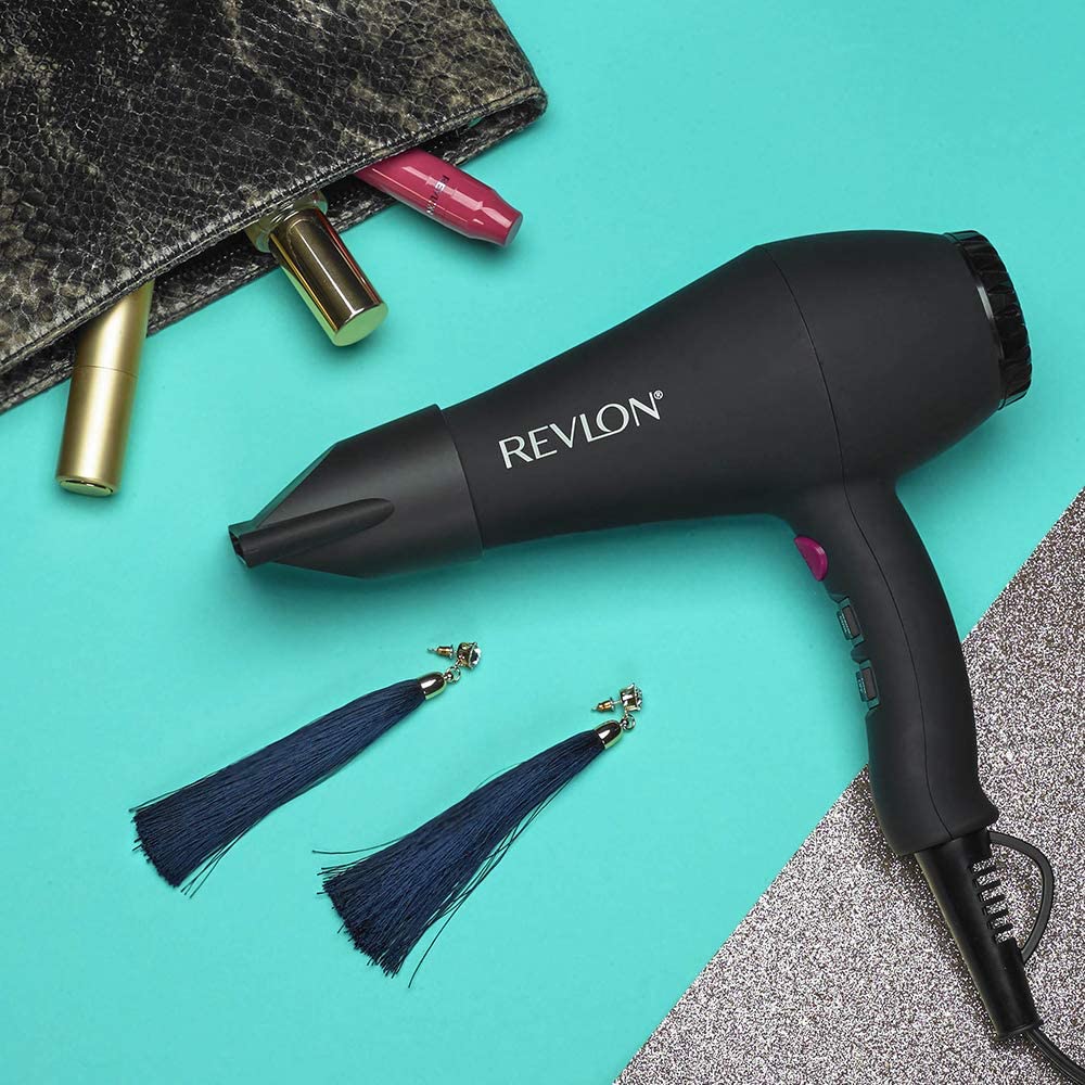 Revlon Perfect Heat 2000W Smooth Brilliance AC Motor Hair Dryer, RVDR5251, Black, 2000 W - Image 4
