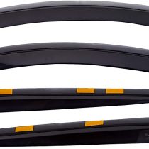 HEKO-24257 (4 Pieces) Front Rear Wind Deflectors Fits Nissan QASHQAI 2007-2014 on 5-Door Hatchback