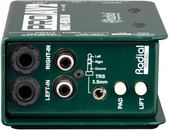 Radial Pro-AV2 Stereo Multi Media Passive DI Box - Image 3