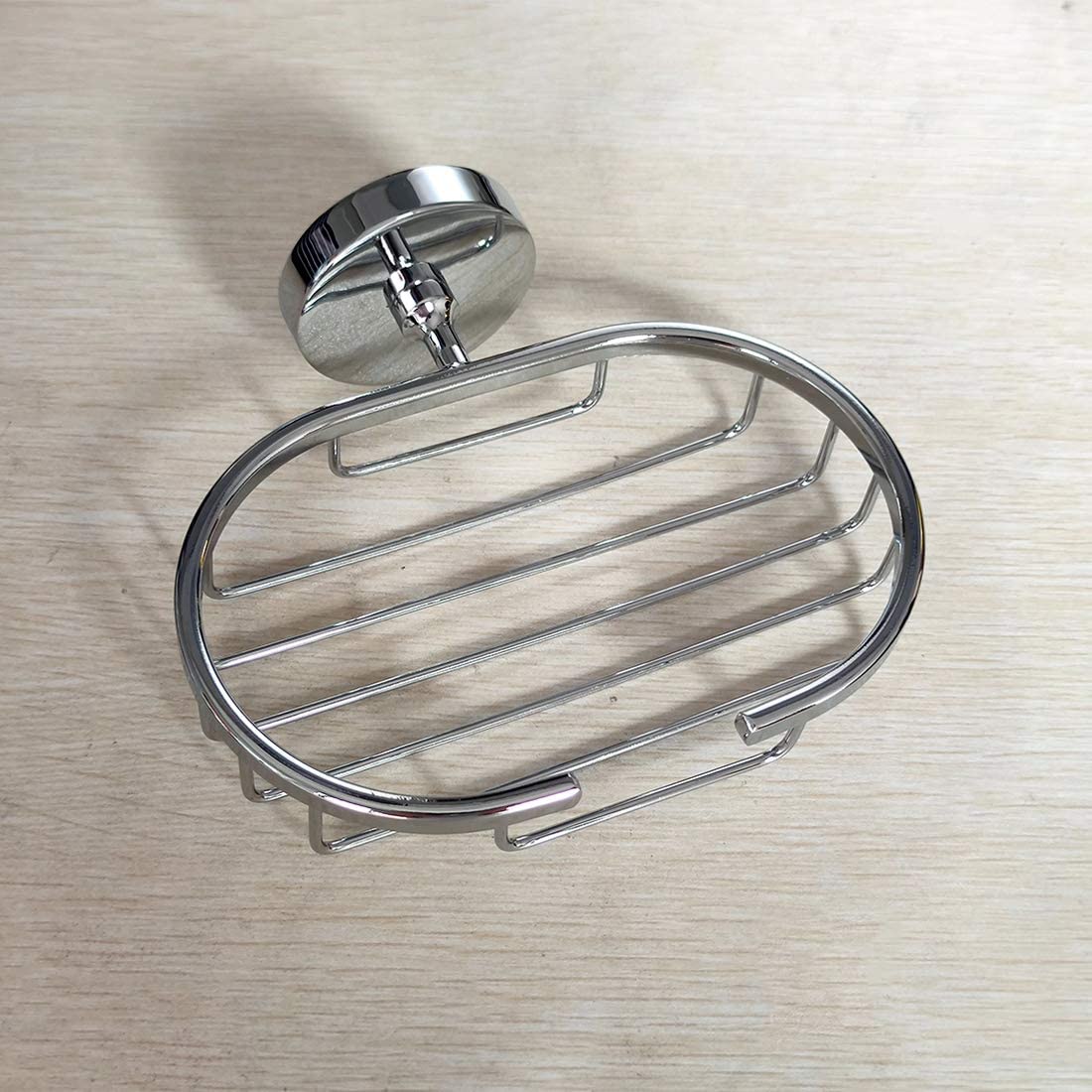 Aothpher Soap Dishes for Bathroom with Drainage Stainless Steel Wall Mounted Soap Holder, Polished Finish - Image 2