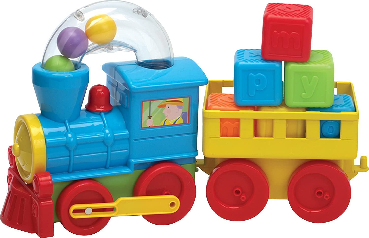 Funtime Pushalong Ball Blowing Loco Train (Pushalong Ball Blowing Loco ...