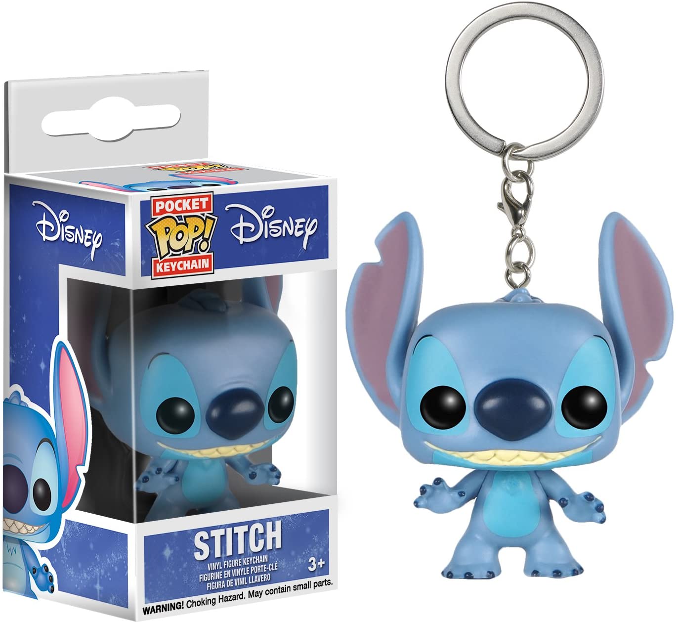 Funko Pocket Pop! Keychain: Disney, Stitch, Disney: Lilo & Stitch Novelty Keyring, Collectable Mini Figure, Stocking Filler - Image 2
