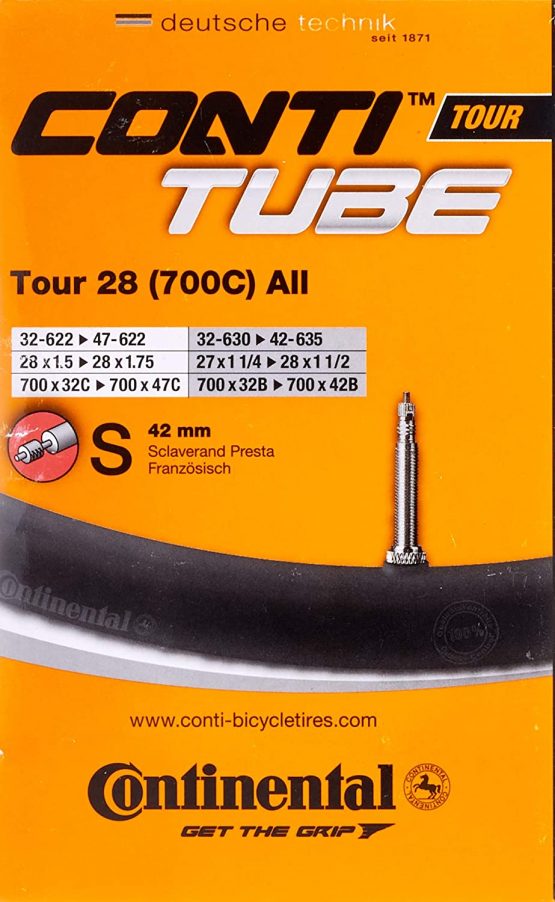 Continental Unisex's Race Tubes Bike Parts, Other, [25-622->32-630] - Image 4