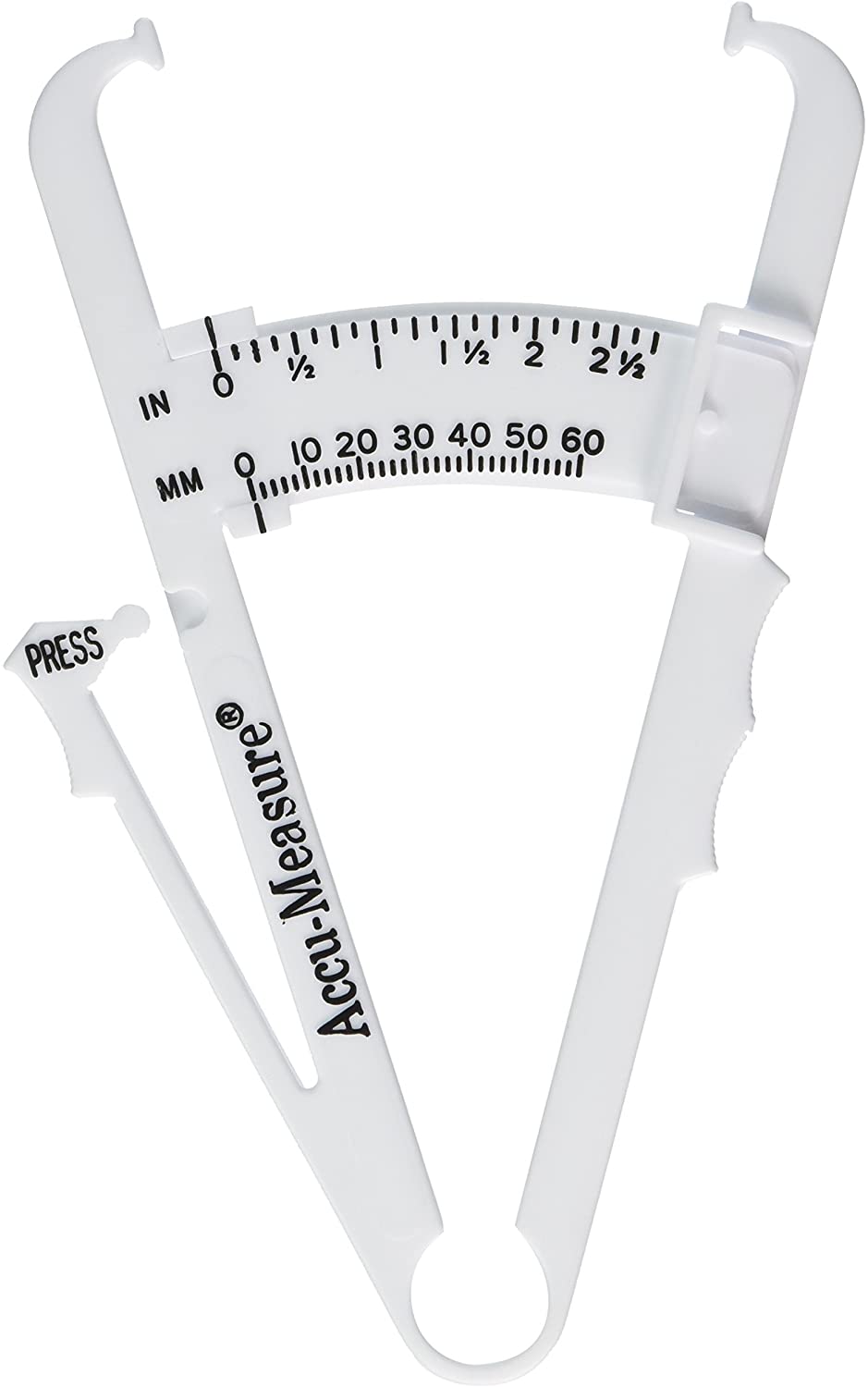 Accu Measure Fitness 3000 Personal Body Fat Tester, White, 1 ea