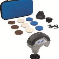 Dremel Versa PC10 High-Speed Power Cleaner Kit, Cordless Cleaning Tool/Spin Scrubber with 9 Multi-Purpose Cleaning Pads, Bristle Brush and Splash Guard for Faster, Easier Cleaning and Scrubbing