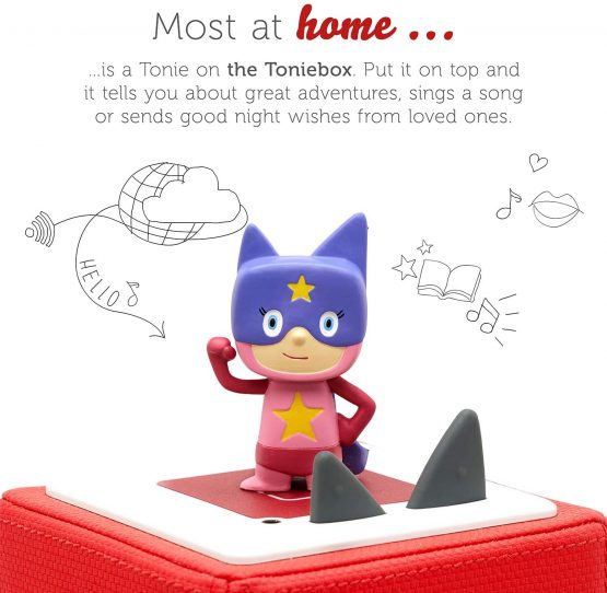 tonies Audio Character for Toniebox, Creative Superhero Girl Figurine, Space for up to 90 Minutes of Customisable Content for Children, Use with Toniebox Music Player (Sold Separately) - Image 2