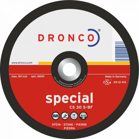 Grinding disk 230 x 6 x 22,23 , CS 30 S , for Stone and Concrete, Sanding disc, Pack of 10