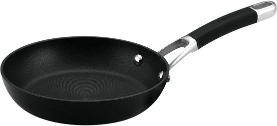 Circulon 82817 Premier Professional Frypan - Hassle free 20cm - Induction Non Stick Frying pan - Hard Anodized Aluminium Cookware, Black