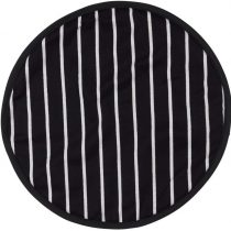 Dexam Rushbrookes Butchers Stripe Cook/Chefs Pad Hob Cover, Navy-16160009, 100Percent_Cotton, Blue, 37cm