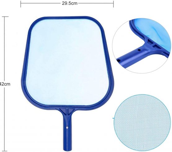 Sporteed Pool Net, Pool Leaf Skimmer Swimming Pool Net Heavy Duty Leaf Skimmer Fine Mesh Net Sturdy Frame Hot Tubs Net for Spas,Swimming Pool, Fish Tank - Image 4