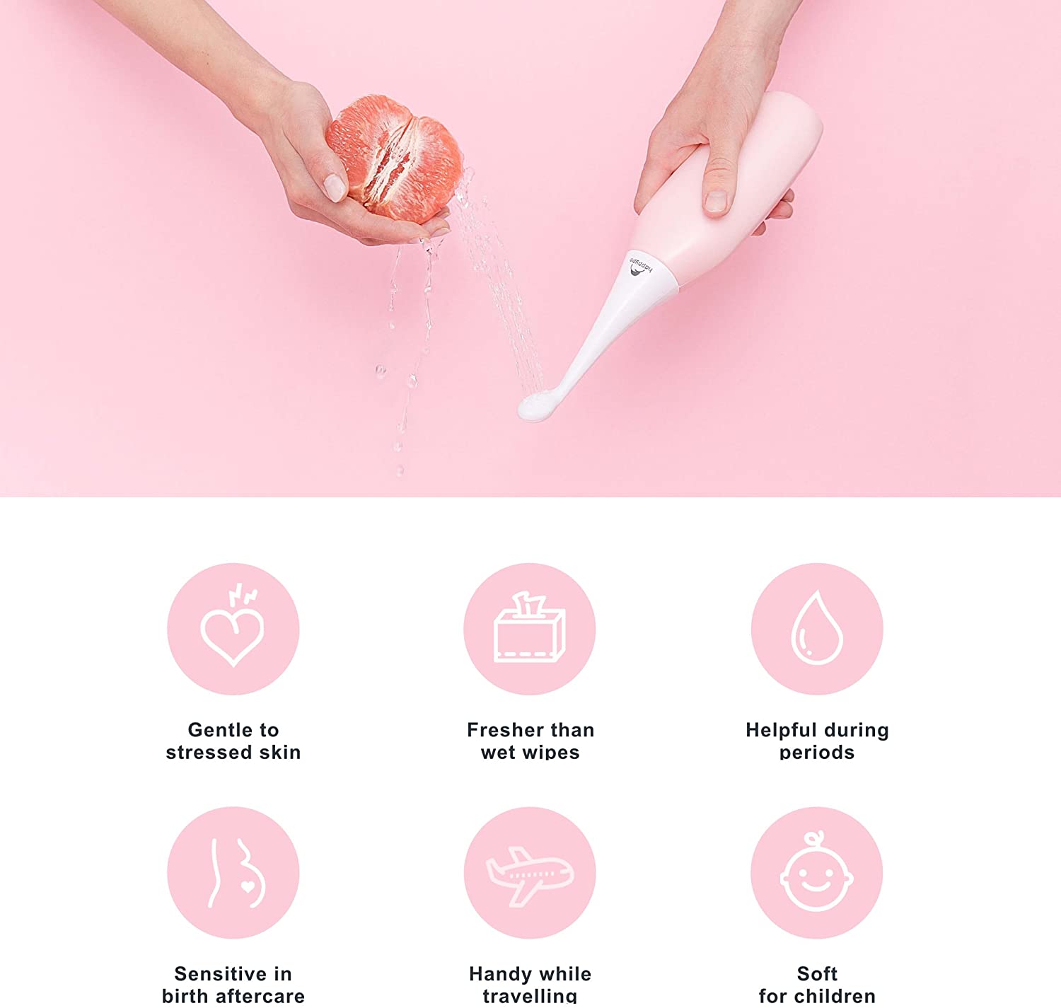 The Original HAPPYPO Portable Bidet (Color: White) for Travel known from German Dragons' Den - Image 4