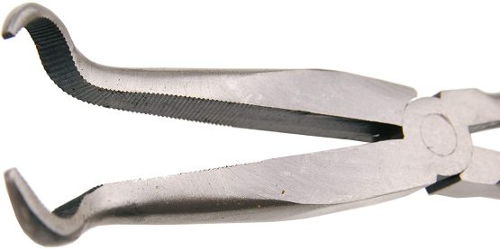 Kraftmann 413 | Long Nose Spark Plug Pliers | with ring Tip | 280 mm - Image 2