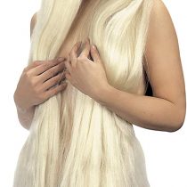 Extralong 100cm Blonde Wig for Hair Accessory Fancy Dress