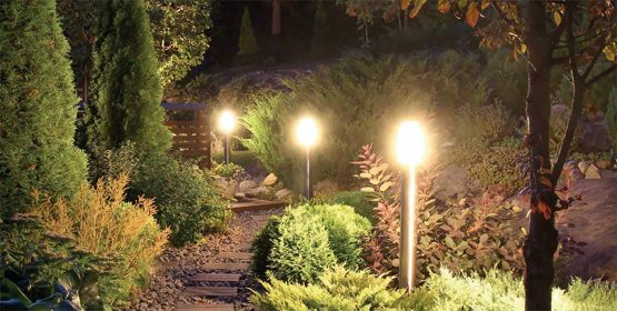 CGC Stainless Steel Silver Tall 1 Metre Outdoor Post Bollard Outdoor Light Indoor Garden Patio Porch Door Conservatory Decking Shed - Image 3