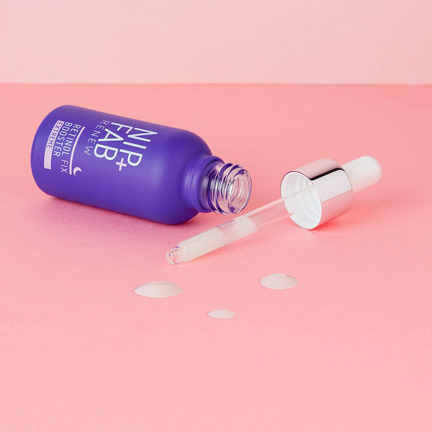 Nip + Fab Retinol Fix Booster Extreme 0.3% Retinol Liquid Drops for Face with Aloe Vera Anti-Aging for Fine Lines and Wrinkles 30 ml - Image 4