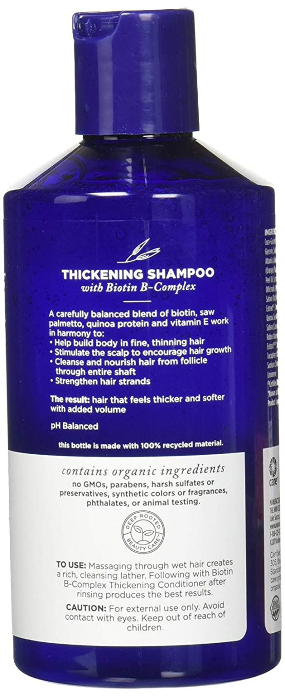 Avalon Organics Thickening Shampoo Biotin B Complex - 14 fl oz (Packaging may vary) - Image 2