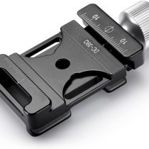 Neewer 38 mm Screw Knob Aluminium Quick Release Clamp with Hand Strap for Camera