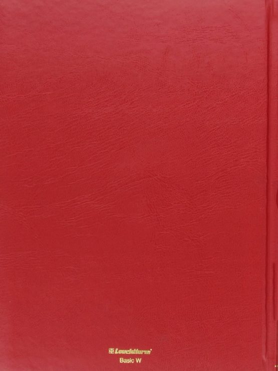 Briefmarken Einsteckbuch BASIC, Einband unwattiert in Rot, DIN A4 - Image 2