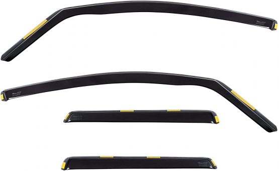 HEKO-12244 Front Rear Wind Deflectors Fits Citroen C5 2008 on Estate 5-Door Estate (4 Pieces)