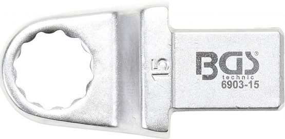 BGS 6903-15 | Push Fit Ring Spanner | 15 mm | Square Size 14 x 18 mm