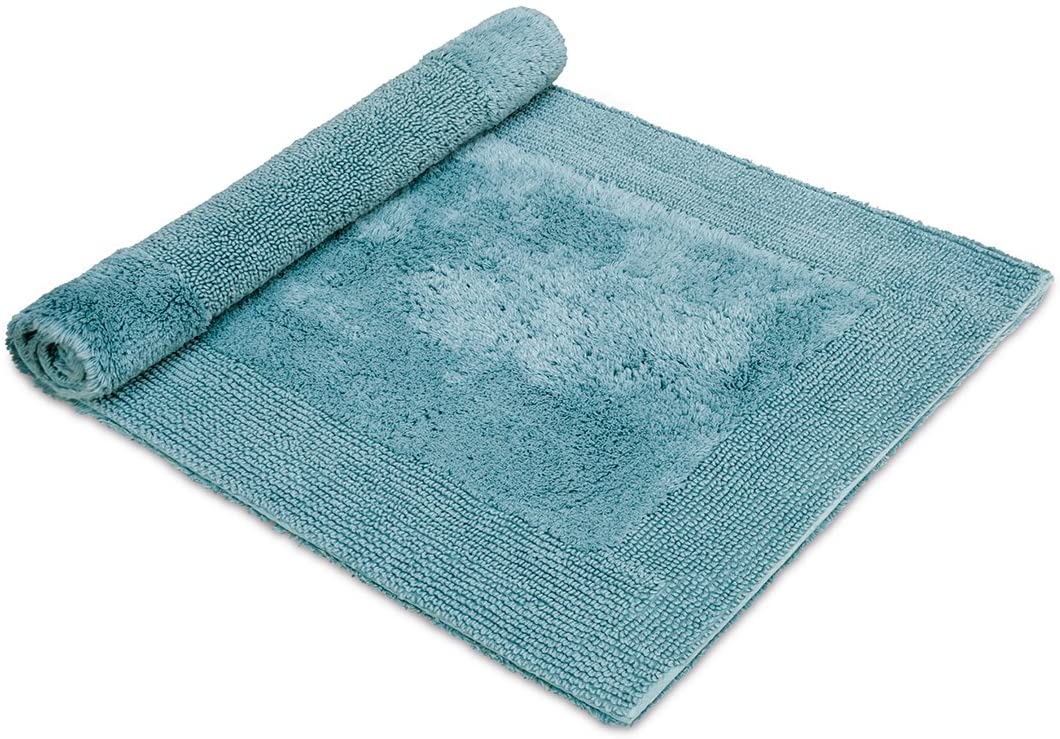 Möve Loft tufted bath mat 60 x 100 cm made of 100% cotton, arctic