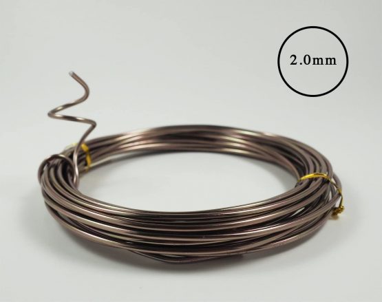Grow A Bonsai Tree Anodized Aluminium Bonsai Training Wire 5-Size Starter Set - 1.0mm, 1.5mm, 2.0mm, 2.5mm, 3.0mm (147 Feet Total) - Choose Your Color (5 Sizes, Brown) - Image 4
