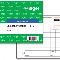 Sigel ST615 Sensor, A6 Horizontal 50 Sheets with Carbon Paper Pack of 1